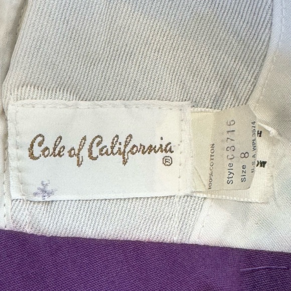 Vintage 60s Cole of California Mod Wild Print Halter Swim Sun Dress Maxi Gown - Picture 3 of 9